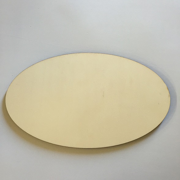 Ovale senza mensola - 29 cm